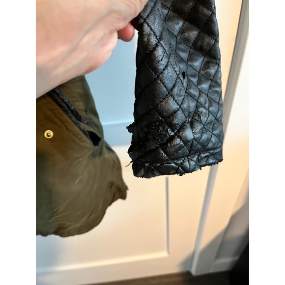 Zara green parka - Picture 5 of 5